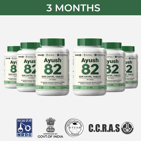 Buy Ayurvedic Medicine For Diabetes - Ayush 82